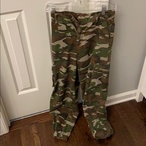 Forever 21 camo cargo pants